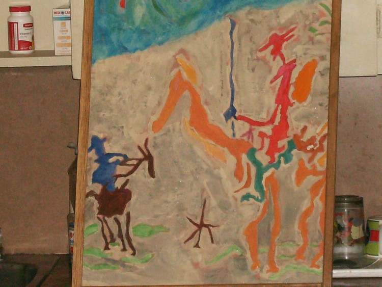 Rusty Picasso art