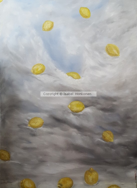 Partly Cloudy with Lemon Showers