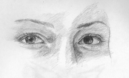 Selfporptrait nr.3- eyes only