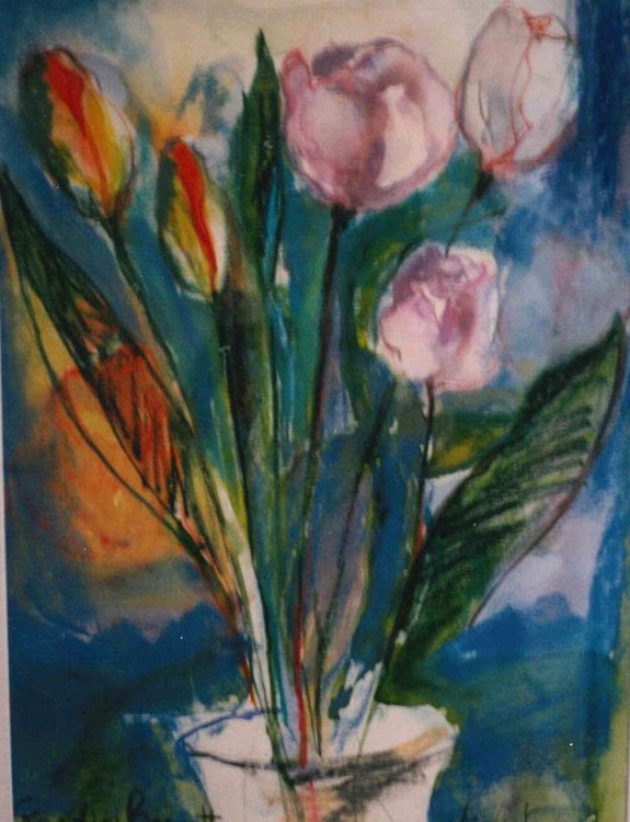 Lilac tulips