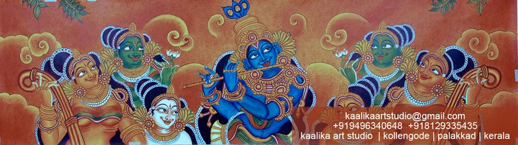 KERALA MURAL  KAALIKA ART STUDIO