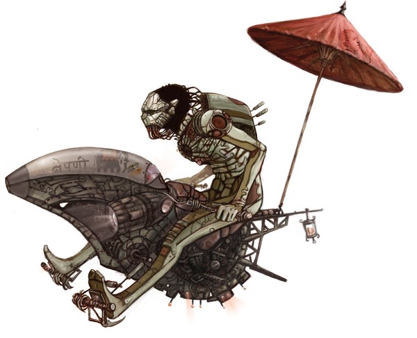 speeder bike rider