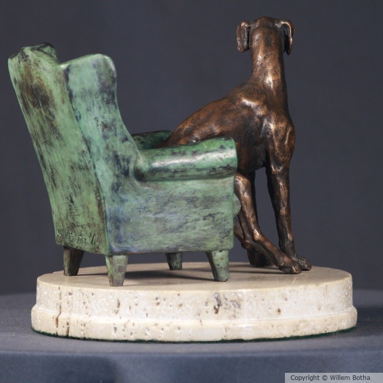 Rex in His Chair