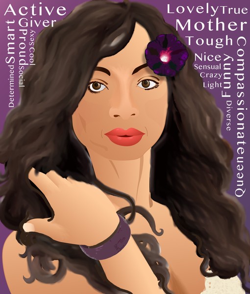 Gena Love Digital Pop Art Illustration