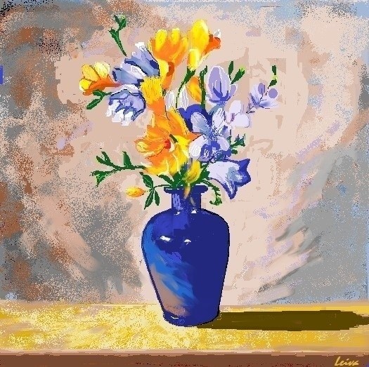 Flowers in a vase