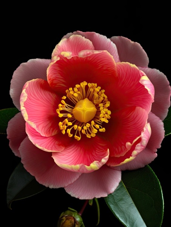 Camellia flower 02 