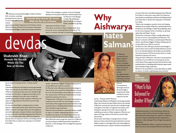 Magazine Spread Dummy