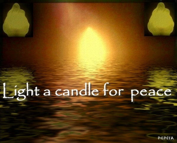 Light a candle for Peace