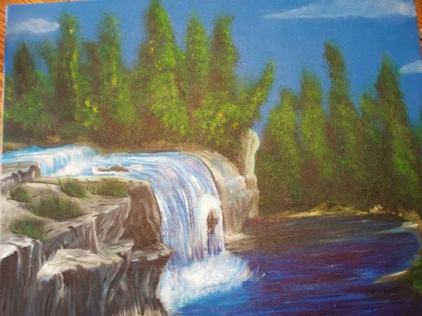 fall of the river