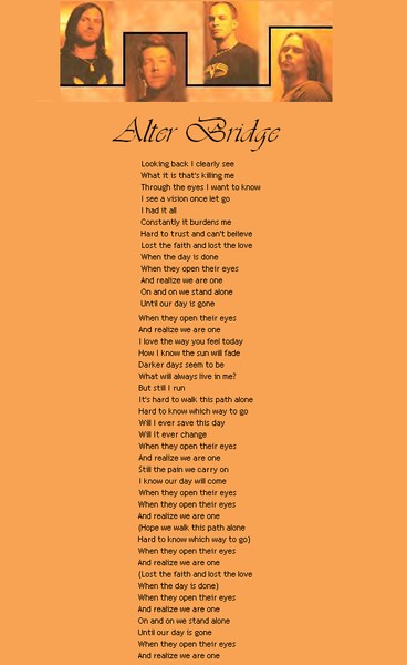 alter bridge