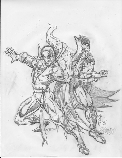Iron Fist Vs. Batman