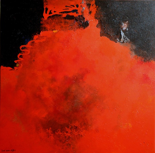red painting