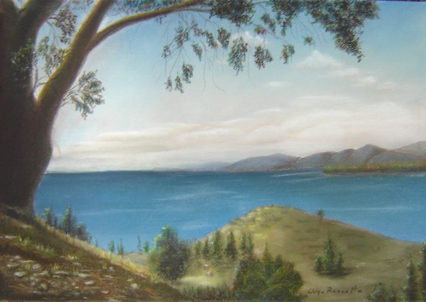 Beautiful Titikaka Lake.