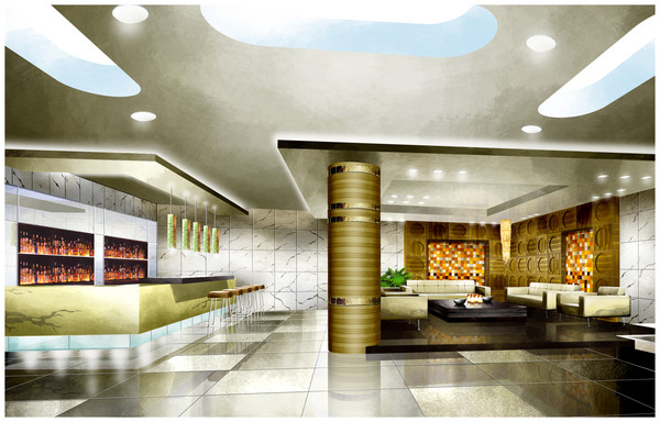 Hotel Lobby 2
