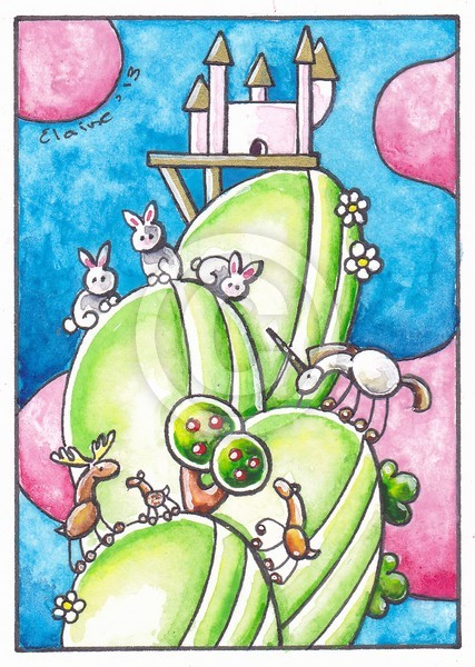 Fantasy castle