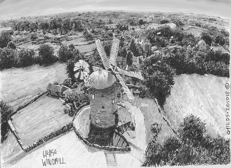 Heage Windmill, Derbyshire