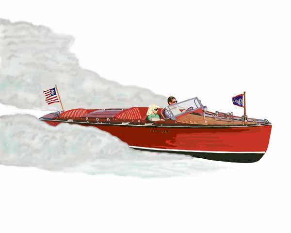 Classic Chris-Craft Runabout