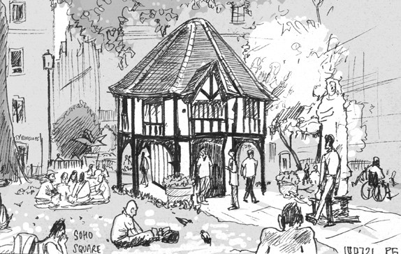 Soho Square Gardens