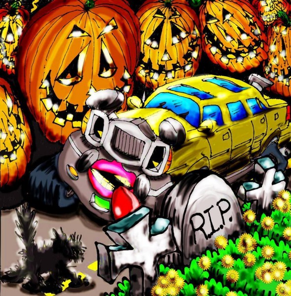 Halloween Limo Ride