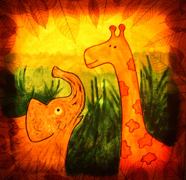 Elephant and Giraffe
