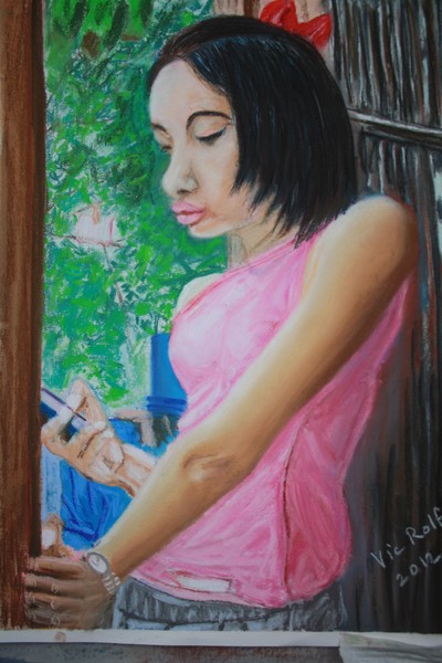 Girl with Cellphone