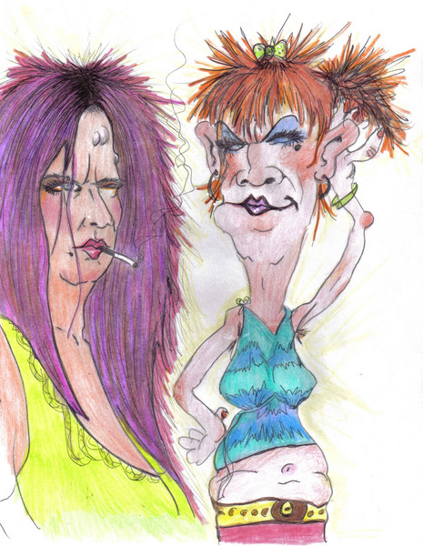 Anna Marie and Theresa