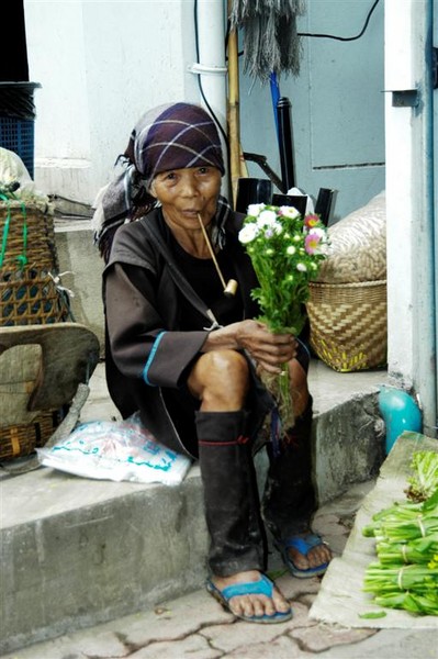 a Thai smoker