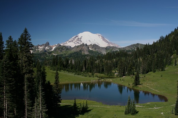 Top of Chinook Pass - Lake Tipsoe