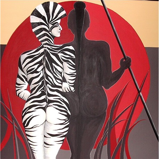 WILD WOMAN GOES TO AFRICA
