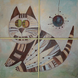 The cat