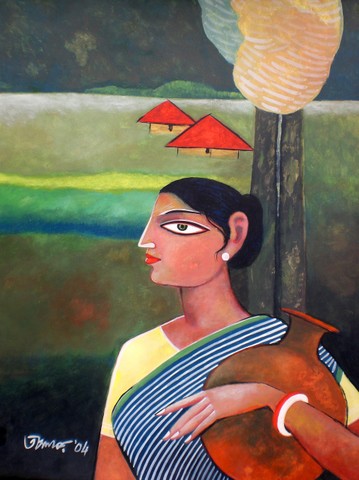 GIRL WITH PITCHER