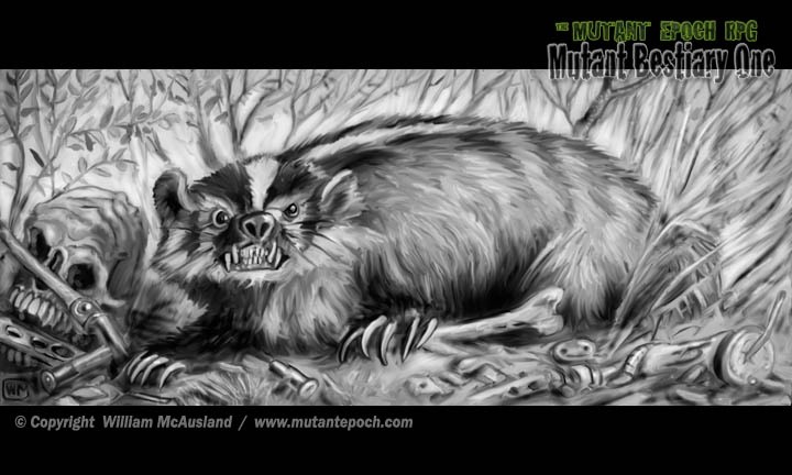 Badger in the wastes