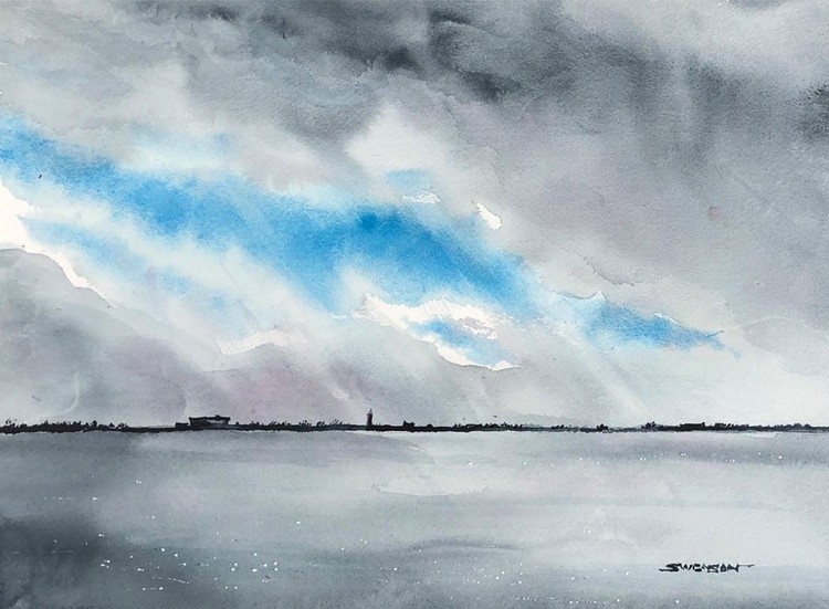 Cloud Break Jones Beach