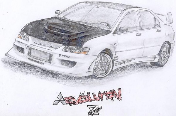 Mitsubishi lancer evolution VIII