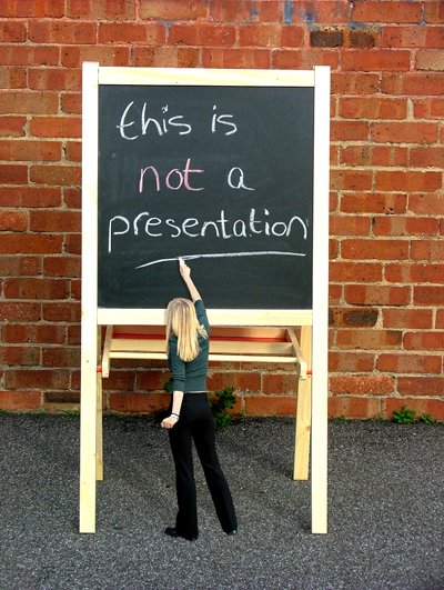 Not a presentation