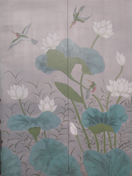 lotus/cranes