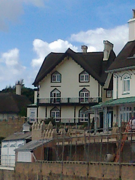 Regency architecture at Sidmouth Seafront, Devon