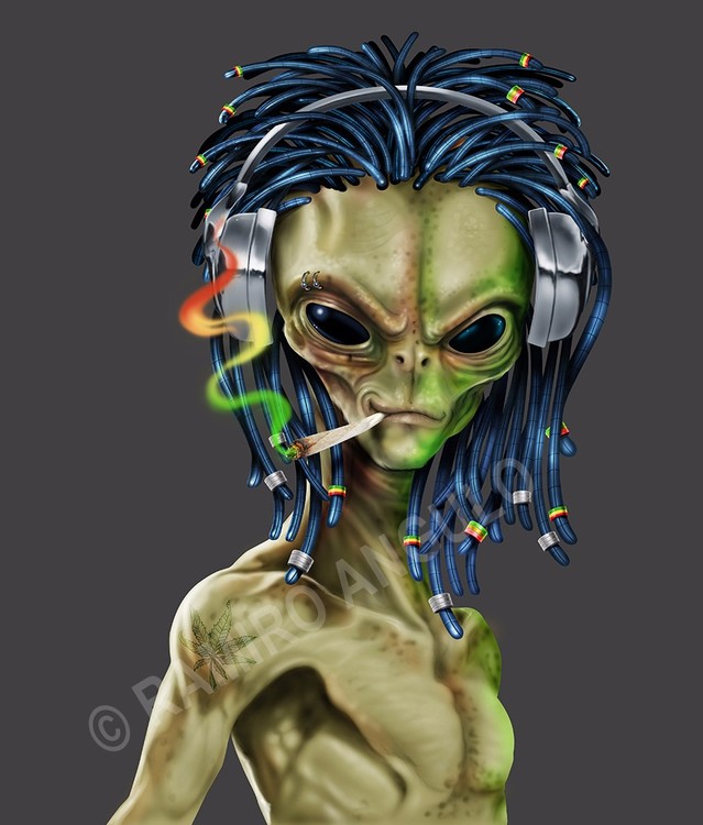 Rasta Alien
