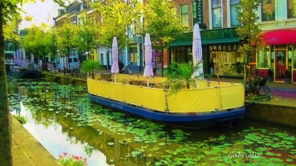 Partyboot in Delft
