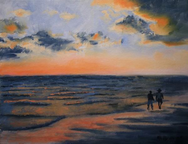 Sunset over the Water