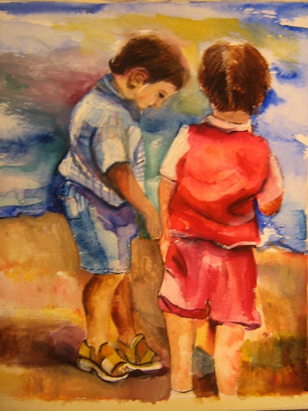 children playing