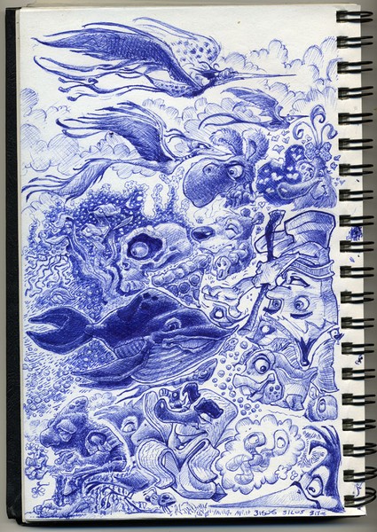 Sketchpageblue