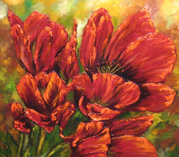 Signature Series  Blushing Poppies