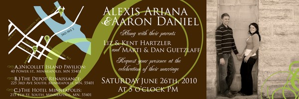 Wedding Invitation Inside