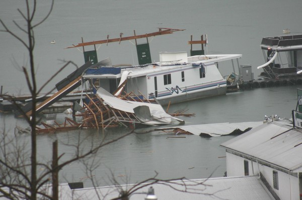Grider Hill DOck Storm 4-11-2008