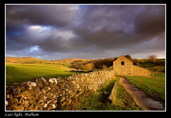 Malham, dramatic sky!