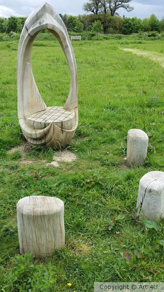 Carved seat 7