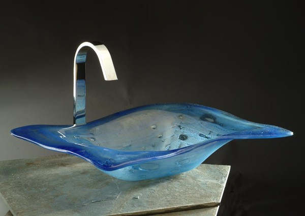 glass sink