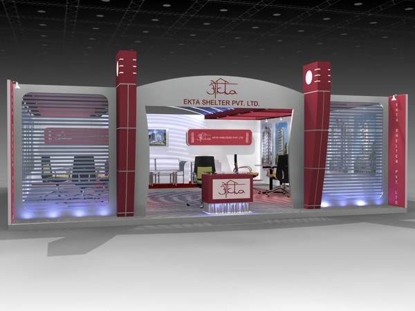 Ekta 8 x 8m stall-option 2 -2