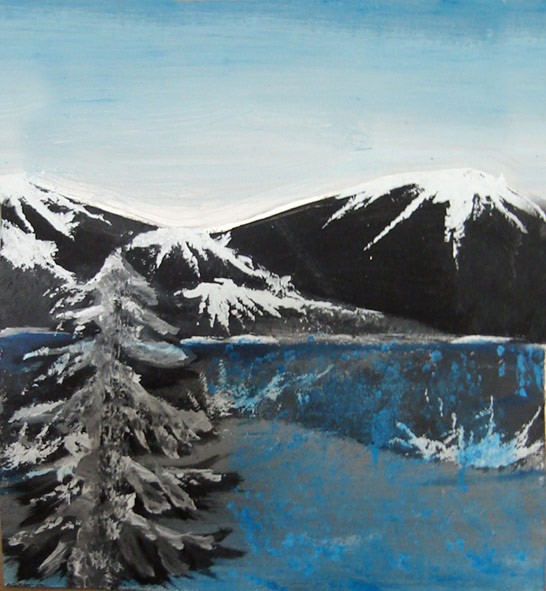 frozen landscape